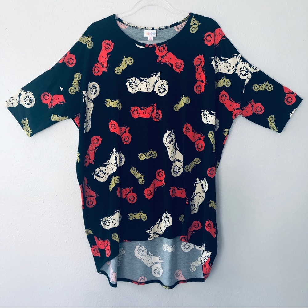 LulaRoe, Irma Style Tee. Motorcycles